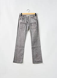 Pantalon droit poches taille basse gris SESSUN femme
