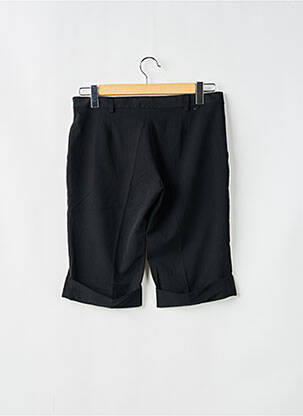 Bermuda taille à pinces taille normale noir UNION SQUARE femme