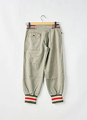 Pantalon 7/8 taille élastique taille normale vert RWD femme