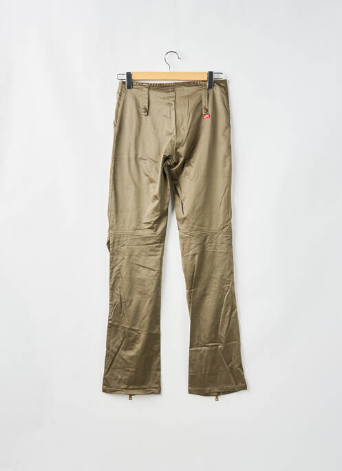 Pantalon droit vert MISS SIXTY pour femme