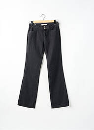 Jean coupe flare stretch taille normale noir SCHOOL RAG femme