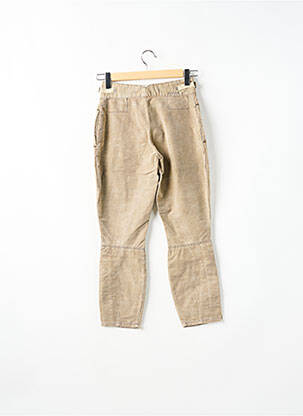 Pantalon slim poches beige SCHOOL RAG femme