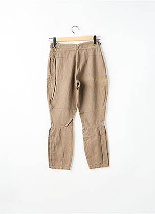 Pantalon slim poches beige SCHOOL RAG femme