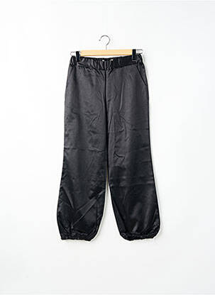 Pantalon droit taille élastique noir SCHOOL RAG femme