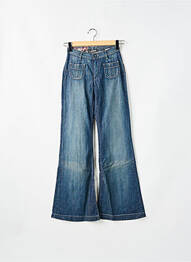Jean coupe flare poches bleu TEDDY SMITH femme