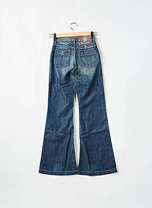 Jean coupe flare poches bleu TEDDY SMITH femme