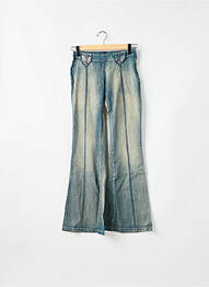 Jeans bootcut tissage denim bleu TEDDY SMITH femme