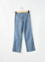 Jeans coupe droite poches bleu TEDDY SMITH femme