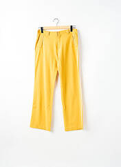 Pantalon droit jaune SCHOOL RAG pour femme seconde vue