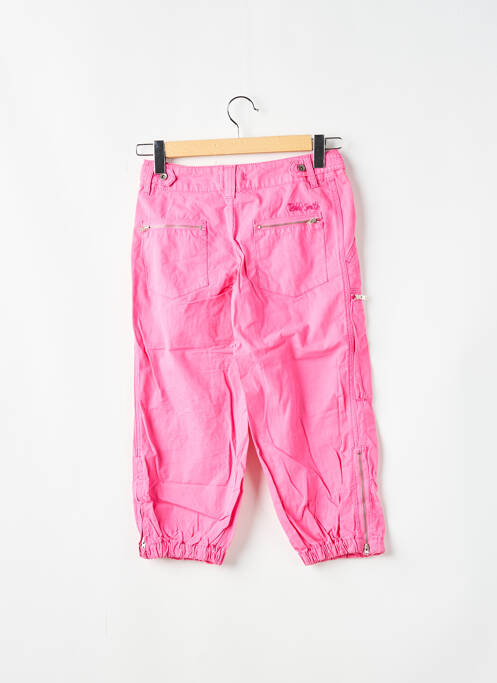 Pantacourt rose TEDDY SMITH pour femme