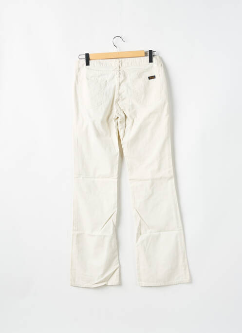 Pantalon droit blanc TEDDY SMITH pour femme