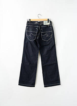Jeans coupe droite stretch taille normale bleu SCHOOL RAG femme