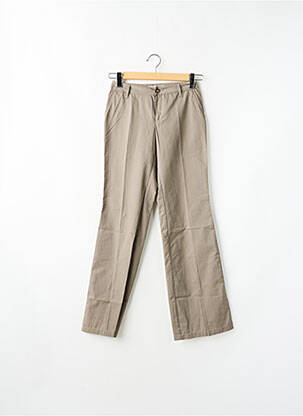 Pantalon flare taille basse taille basse marron SCHOOL RAG femme