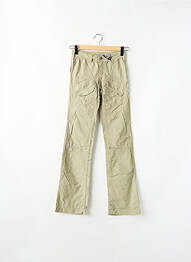 Pantalon slim taille basse taille basse vert SCHOOL RAG femme
