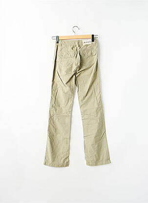 Pantalon slim taille basse taille basse vert SCHOOL RAG femme