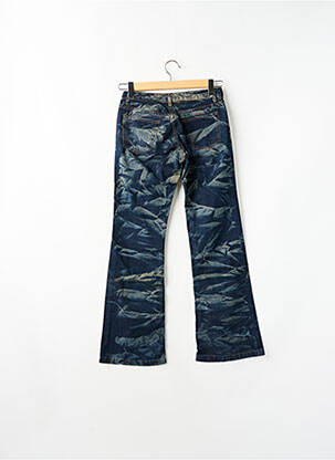 Jeans bootcut stretch taille basse bleu SCHOOL RAG femme