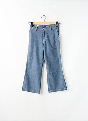 Jeans coupe droite taille haute taille haute bleu SCHOOL RAG femme