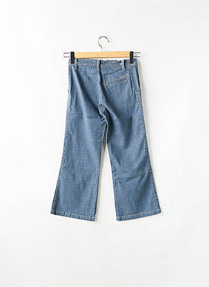 Jeans coupe droite taille haute taille haute bleu SCHOOL RAG femme
