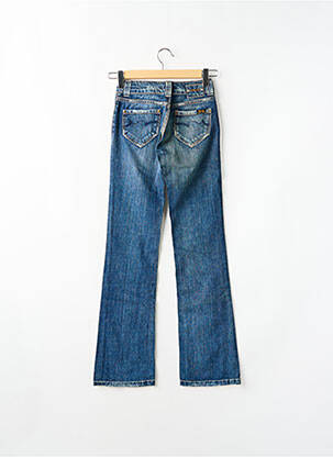 Jeans bootcut stretch taille basse bleu TEDDY SMITH femme