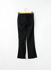 Pantalon flare noir TEDDY SMITH INDUSTRY pour fille seconde vue