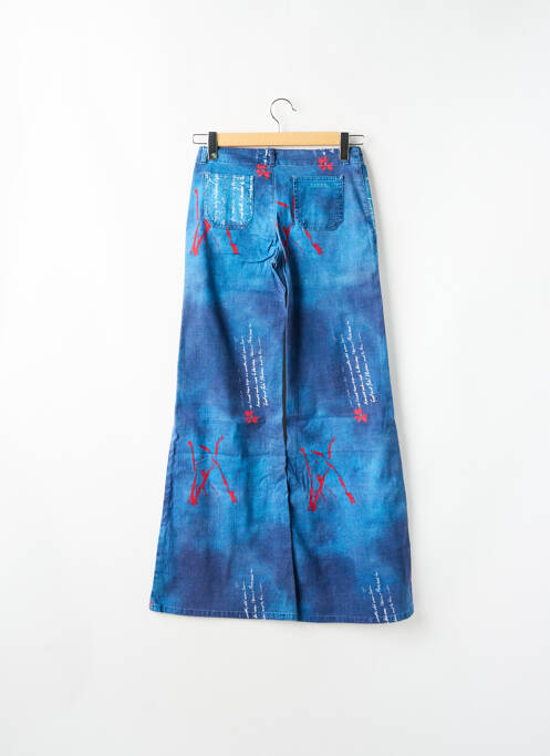 Jean coupe flare bleu SCHOOL RAG pour femme