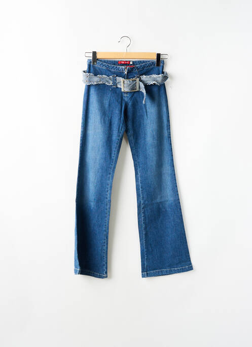 Jeans bootcut bleu TEDDY SMITH pour femme