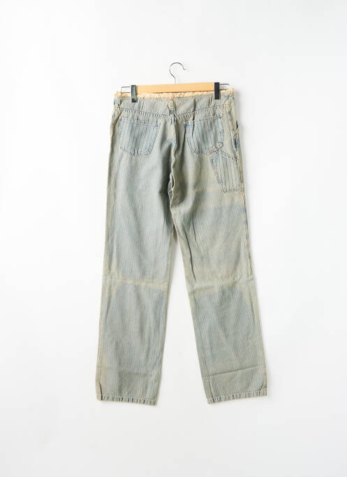 Jeans coupe droite bleu SCHOOL RAG femme