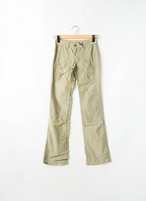 Pantalon cargo vert SCHOOL RAG pour femme