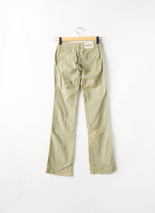 Pantalon cargo vert SCHOOL RAG pour femme