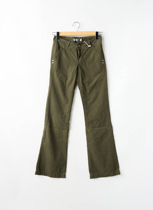 Pantalon flare vert TEDDY SMITH pour femme