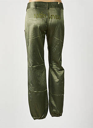 Pantalon cargo resserrée sur le bas taille normale vert BE YOU K femme