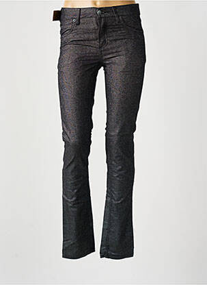 Jeans coupe slim stretch taille normale noir CHEAP MONDAY femme