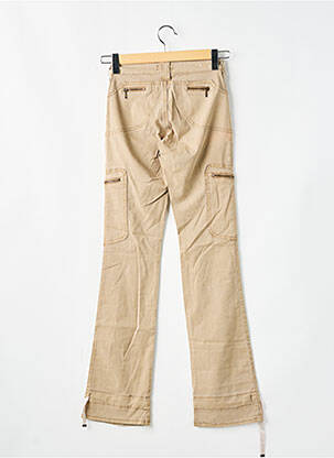Pantalon cargo slim taille haute marron CIMARRON femme