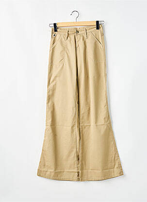 Pantalon flare taille basse taille basse vert LOIS femme