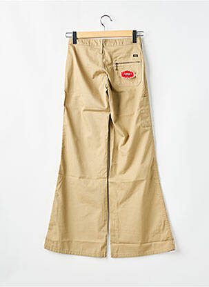 Pantalon flare taille basse taille basse vert LOIS femme
