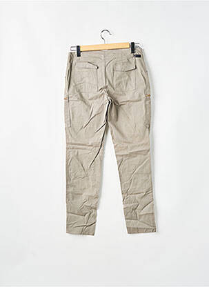 Pantalon cargo slim taille normale gris LEON & HARPER femme