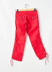 Pantalon 7/8 rouge CIMARRON pour femme seconde vue