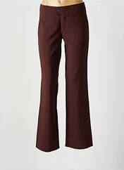 Pantalon droit marron CIMARRON pour femme seconde vue