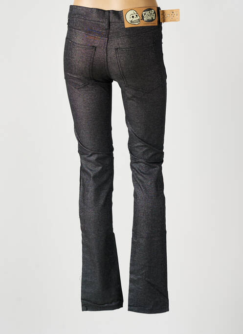 Jeans coupe slim noir CHEAP MONDAY pour femme