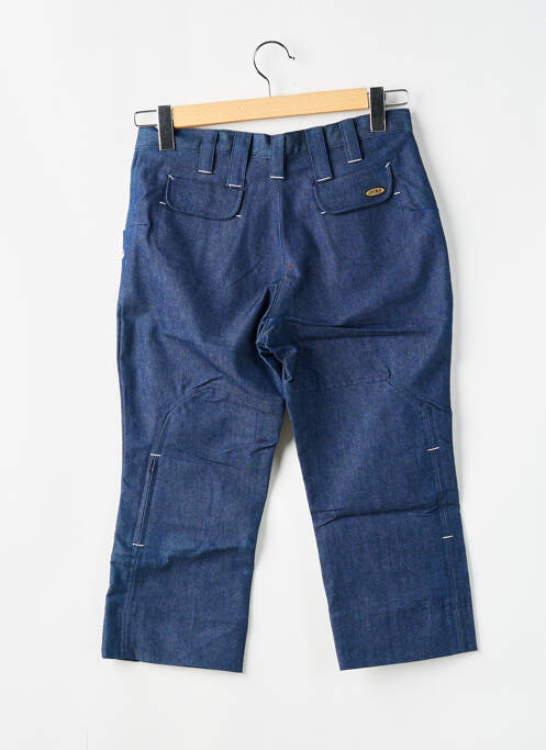 Pantacourt bleu DDP femme