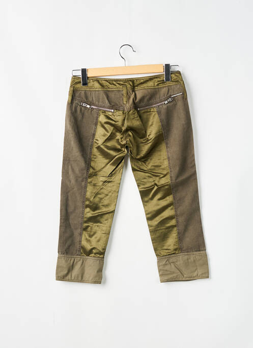 Pantacourt vert FORNARINA pour femme