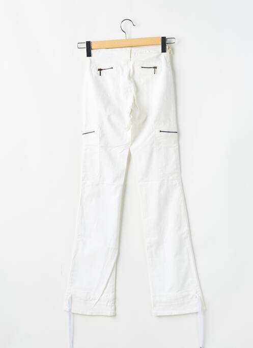 Pantalon cargo blanc CIMARRON pour femme