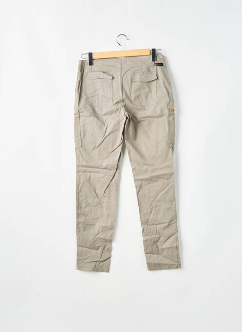 Pantalon cargo gris LEON & HARPER pour femme