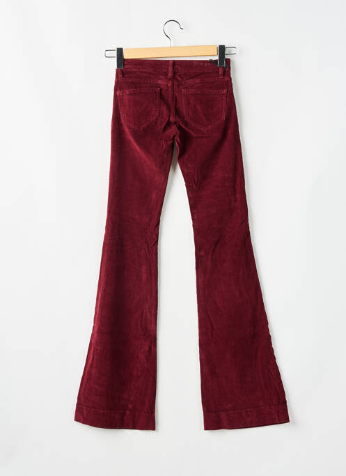 Pantalon flare rouge FIVE PM pour femme