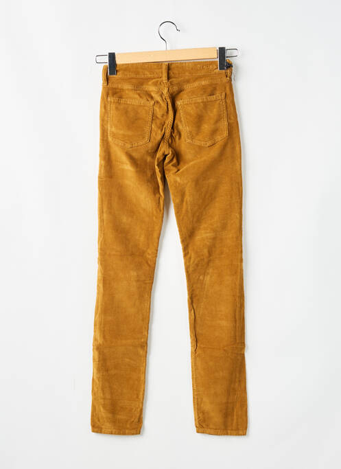 Pantalon slim jaune FIVE PM pour femme