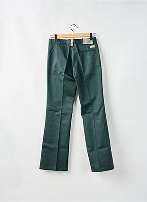 Pantalon chino tissage popeline taille normale vert FREEMAN T.PORTER femme
