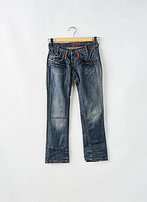 Jeans coupe droite taille basse taille basse bleu FREEMAN T.PORTER femme