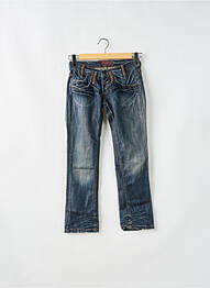Jeans coupe droite taille basse taille basse bleu FREEMAN T.PORTER femme