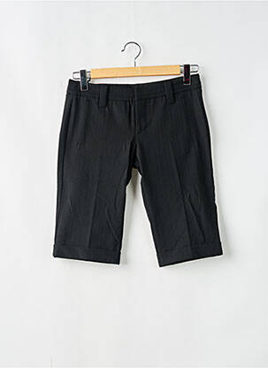 Bermuda taille basse taille basse noir FREEMAN T.PORTER femme