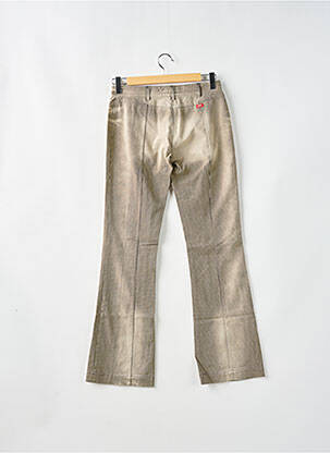 Jeans bootcut stretch taille basse beige MISS SIXTY femme